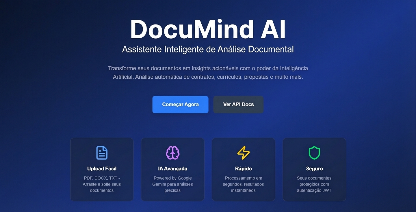 DocMind AI Interface